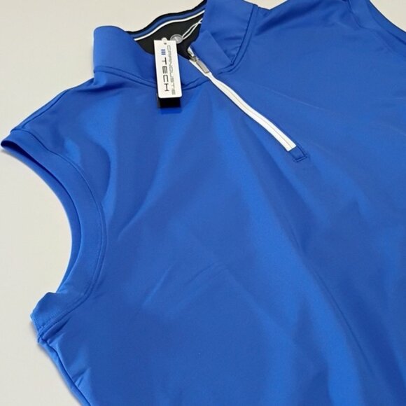 Men's Golf Vest Top Carnoustie Sleeveless Performance 2XL Big Tall Activewear - Picture 1 of 5